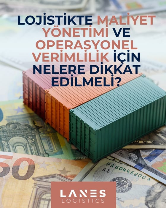Lanes Lojistik için maliyet yönetimi temalı sosyal medya çalışması