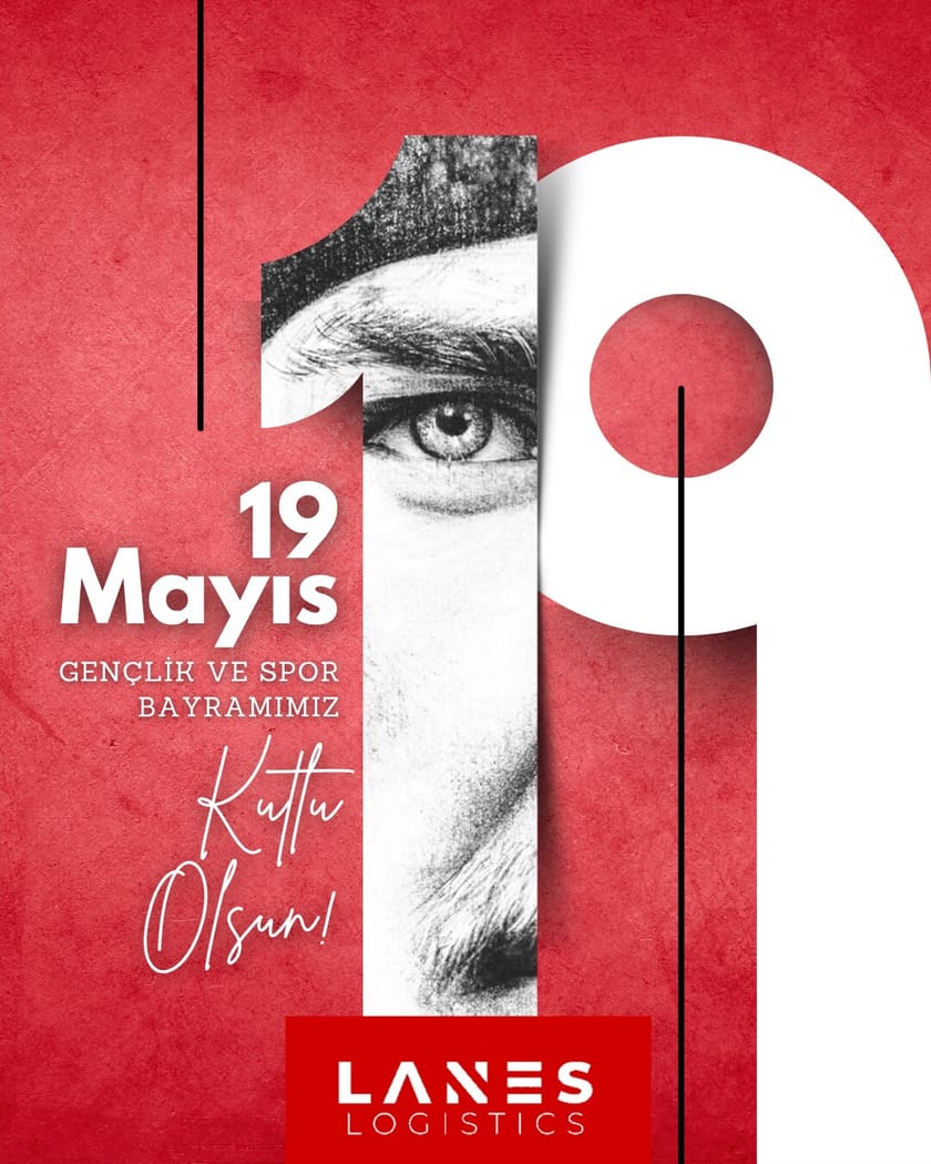 Lanes Lojistik social media visual for May