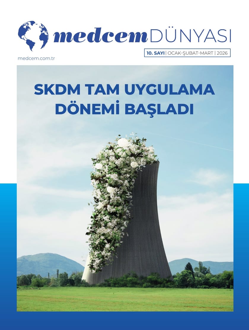 Medcem Dünyası dergisinin 10. sayı kapağı